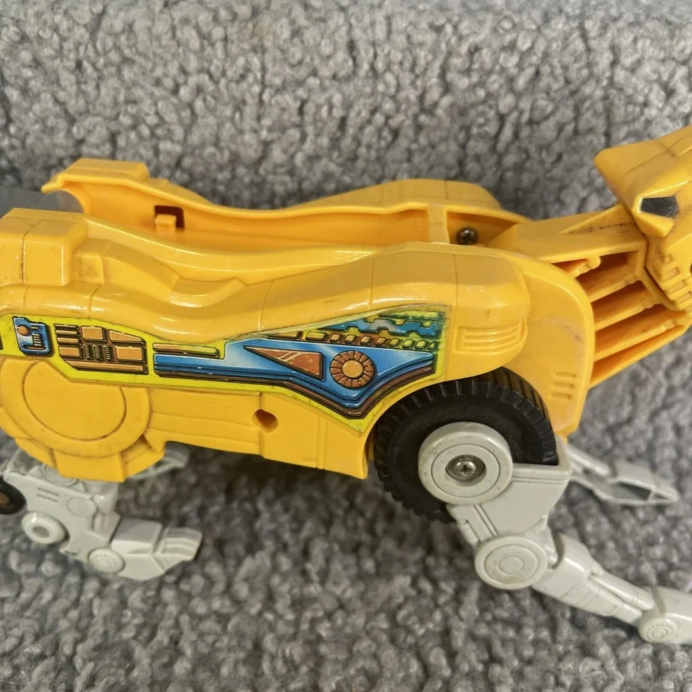 Power Rangers MMPR Dino Megazord Yellow Lion, Leg‎ Part